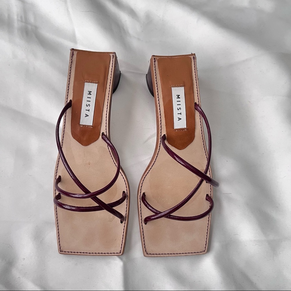Miista Jenna Rhododendron Strapy Sandal